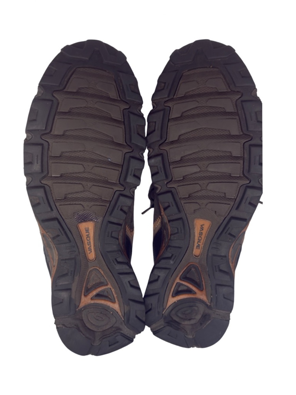 Vasque Men's Gray and Orange Trail Sneakers - Picture 6 of 8